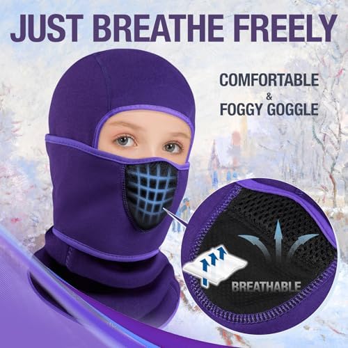 Kids Balaclava Windproof Ski Mask