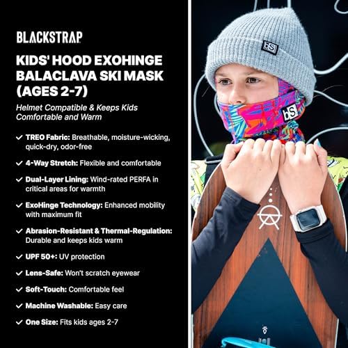 Black Strap Girls Balaclava