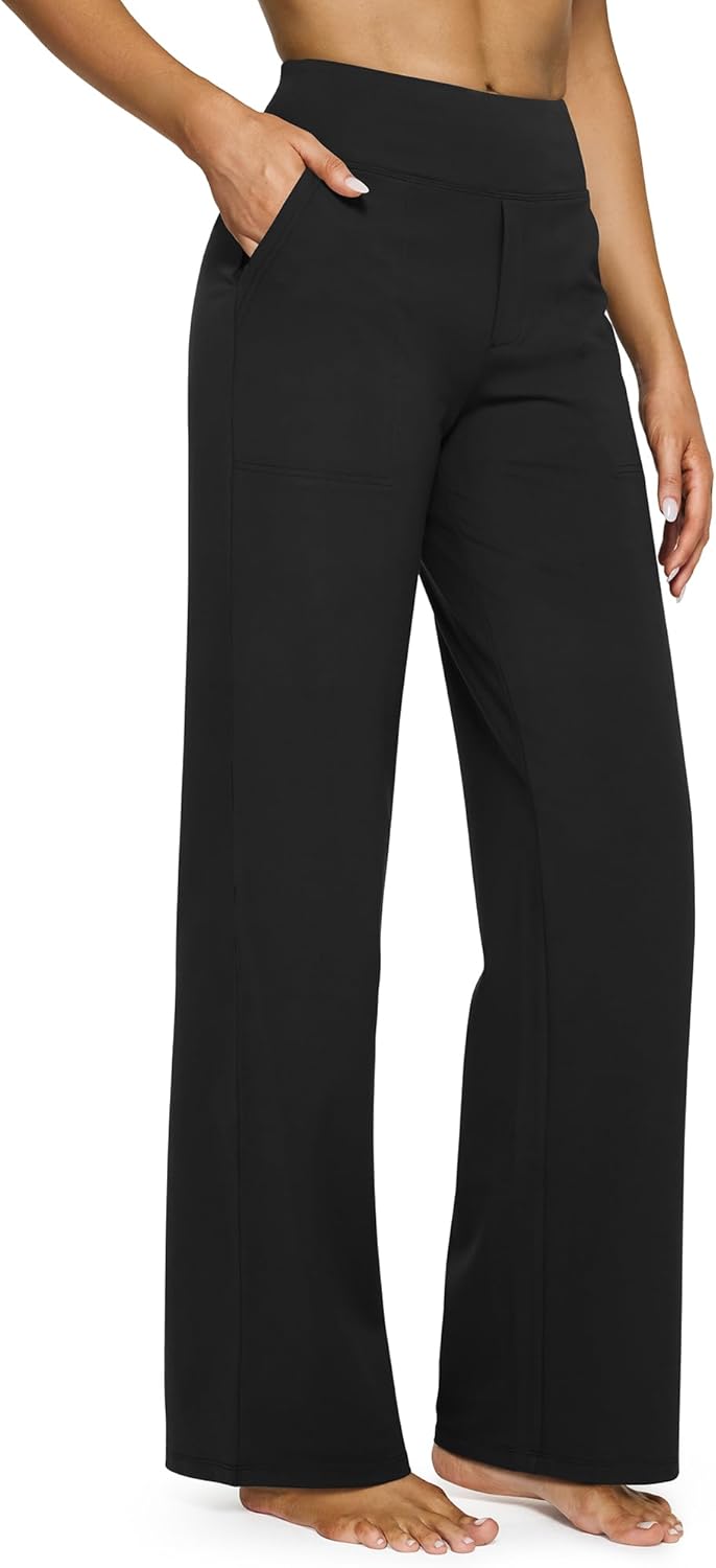 G4Free Womens Stretch High Waist Yoga Pants with Pockets