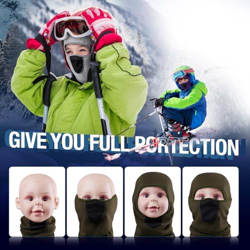 Kids Balaclava Windproof Ski Mask