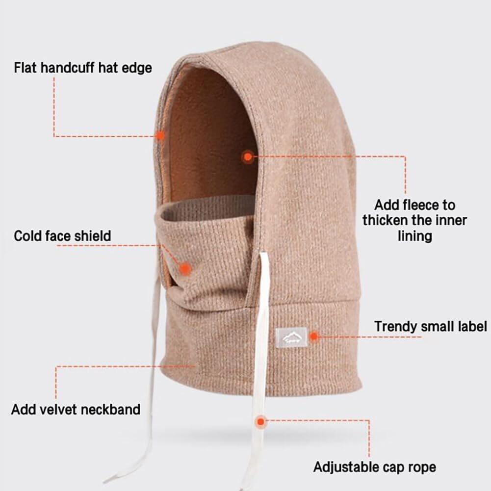 Zcargel - Winter Multi-Functional Hat for Kids Beanie Neck Warmer Mask