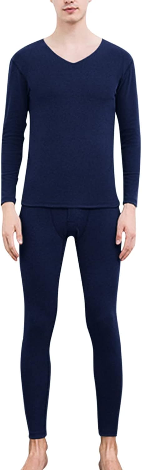 Black Compression Shirt Mens Base Layer Thermal Underwear for Cold Weather