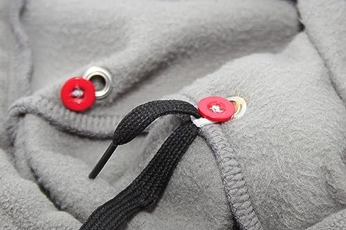 MDXONE Kids Balaclava Face Mask with Buttons and Elastics