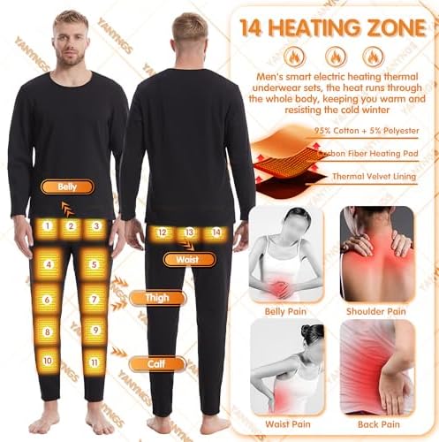 14 Heating Zones Heating Pants