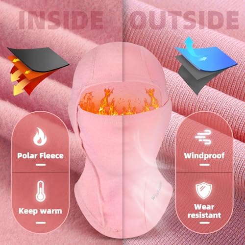 ICOCOPRO Kids Balaclava Ski Mask Windproof Warm Face Protector