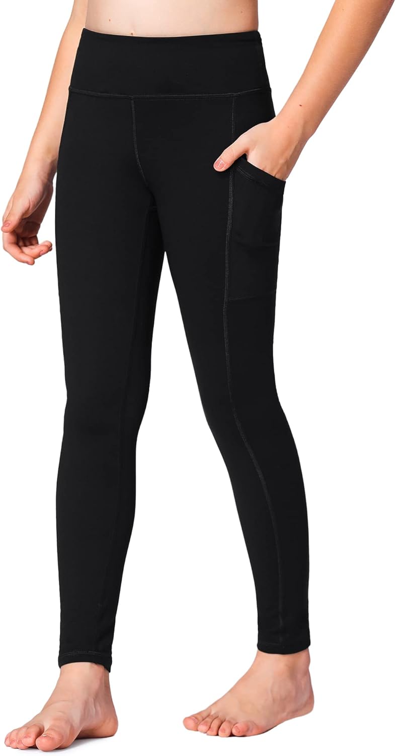 Stelle Girls Athletic Leggings with Pockets