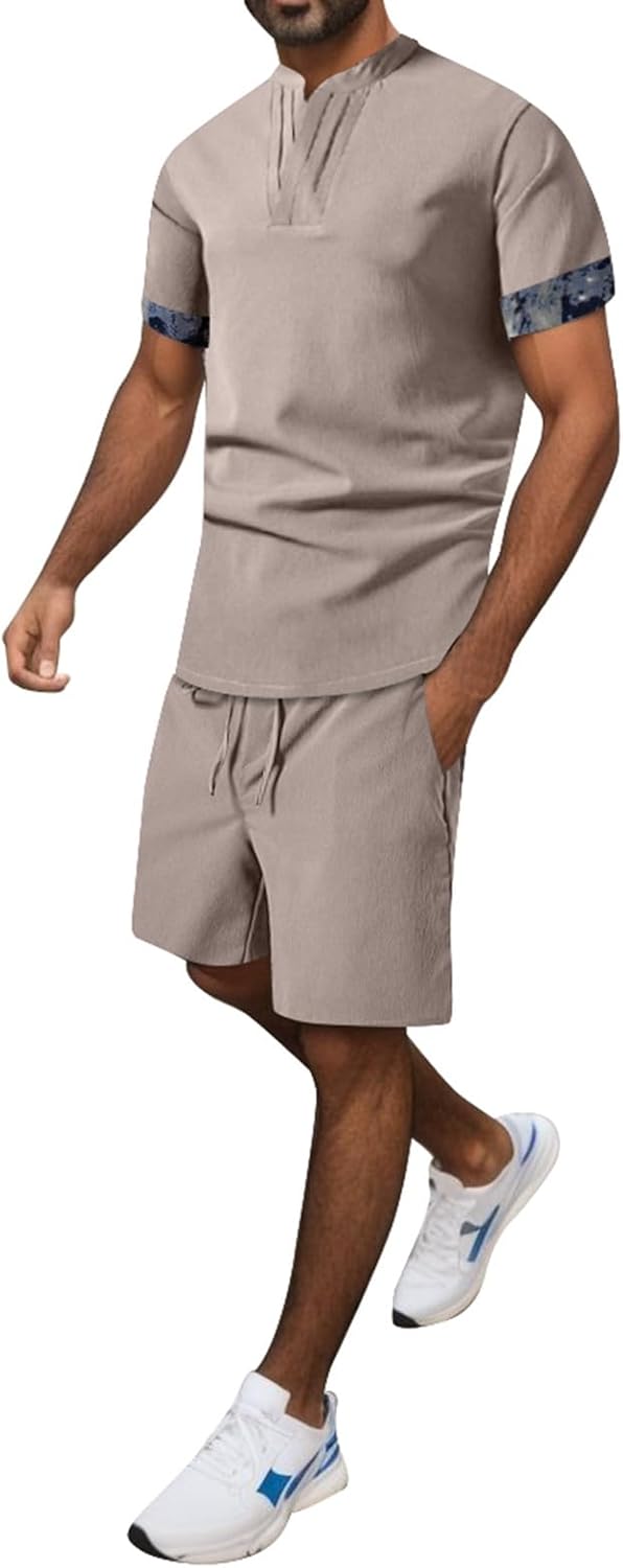 Cool Lightweight Breathable Mens Graphic T-Shirt Outfit
