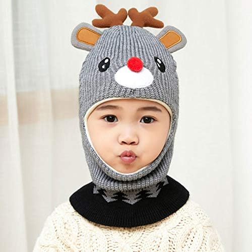 Goclothod Winter Knitted Hat for Kids Warm Cuddly and Stylish