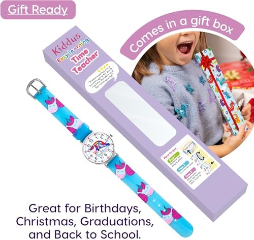Kiddus Time Teacher Watch for Kids 6-12 years old