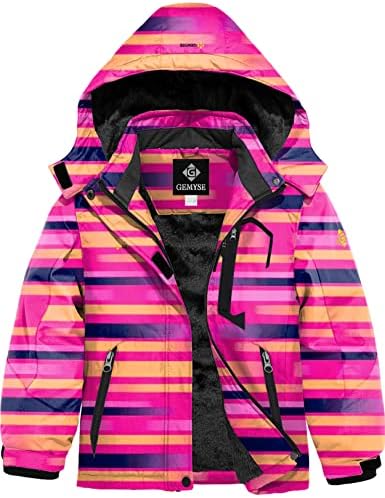 Gemyse Girls Waterproof Ski Jacket