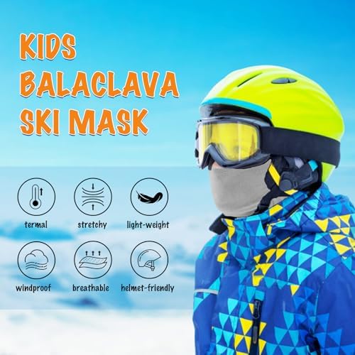 Stay Safe in the Winter Kids Ski Mask