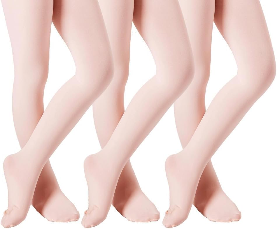 Thick Soft Durable Ballerina Tights for Girls