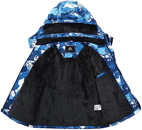 MOERDENGKids Ski Jacket waterproof Winter Coat