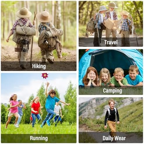 Boys Quick Dry Cargo Pants Hiking Waterproof Outdoor Camping Fishing Scout