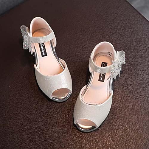 Cute Princess Slip-On Sandals for Kids Soft Comfortable