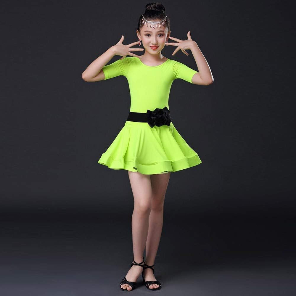Muzuld 3-16T Girls Latin Ballet Dress Set with Belt and Accessories
