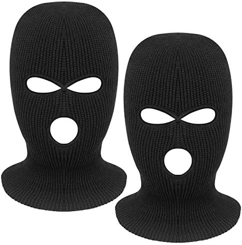 3-Hole Ski Mask Cover Winter Balaclava for Outdoor Sports