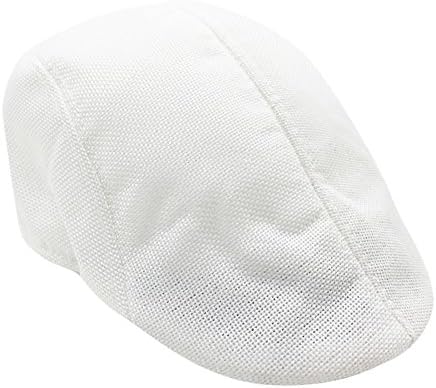 autumn warm woolen octagon hat newsboy