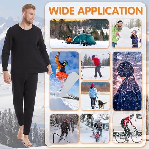 Heated Thermal Shirt for Men with 16 Heating Zones under_CB