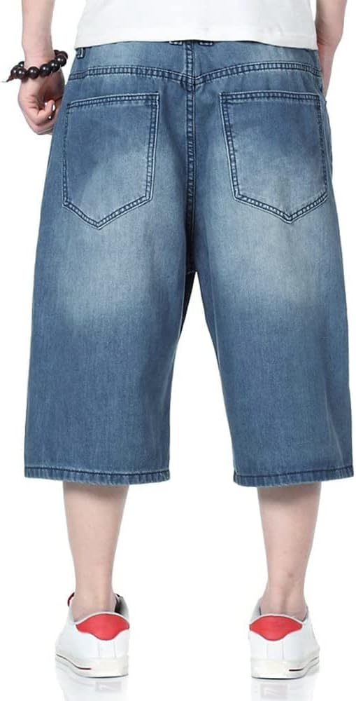 Kinghua Baggy Jean Shorts for Men