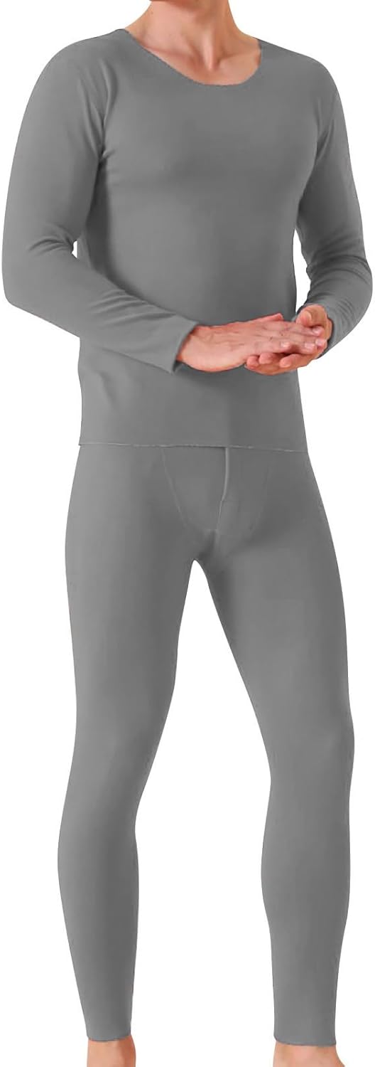 Thermal Bottoms Set for Men Durable Thermal Underwear for Moderate Weather