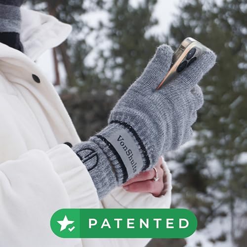 VonShults Merino Wool Winter Gloves Christmas Gift