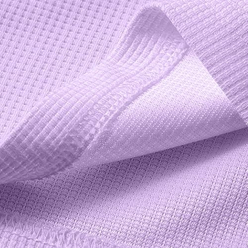 Waffle Print Shorts for Men Lightweight Breathable