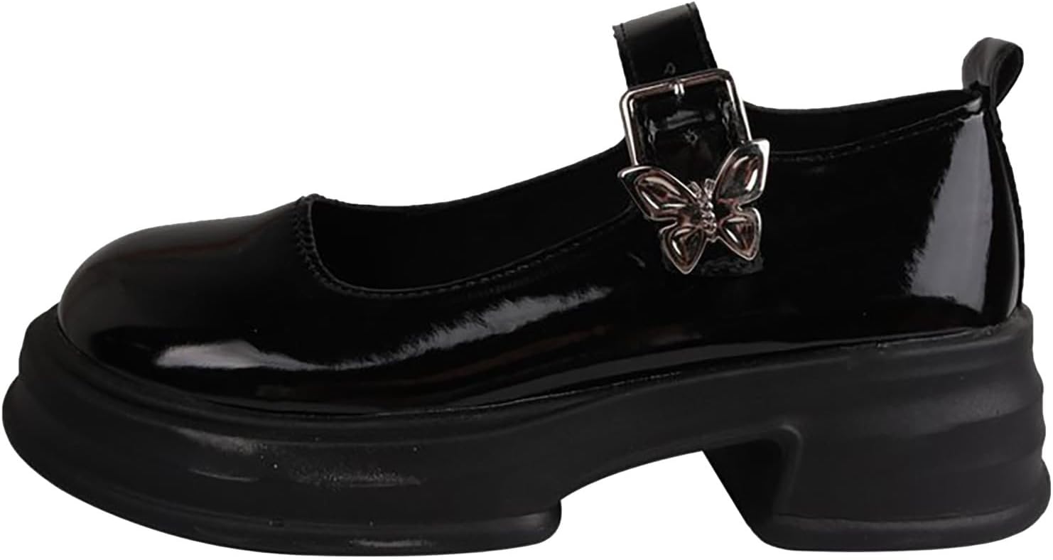 Stylish Round Toe Mary Jane Dress Shoes for Girls