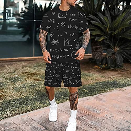 Premium Mens Henley Shirts Beach Shorts Set