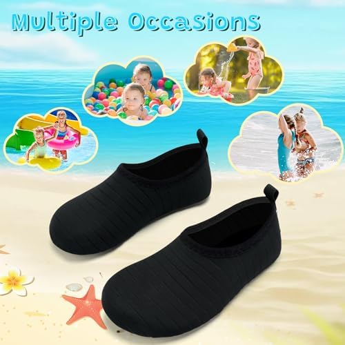 VIFUUR Kids Quick Dry Water Shoes All-Day Comfort