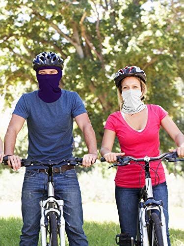 9-Piece Balaclava Ski Mask Set for Men - UV Protection Wind Resistance