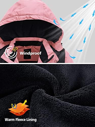 FREE SOLDIER Boys Girls Waterproof Ski Jacket