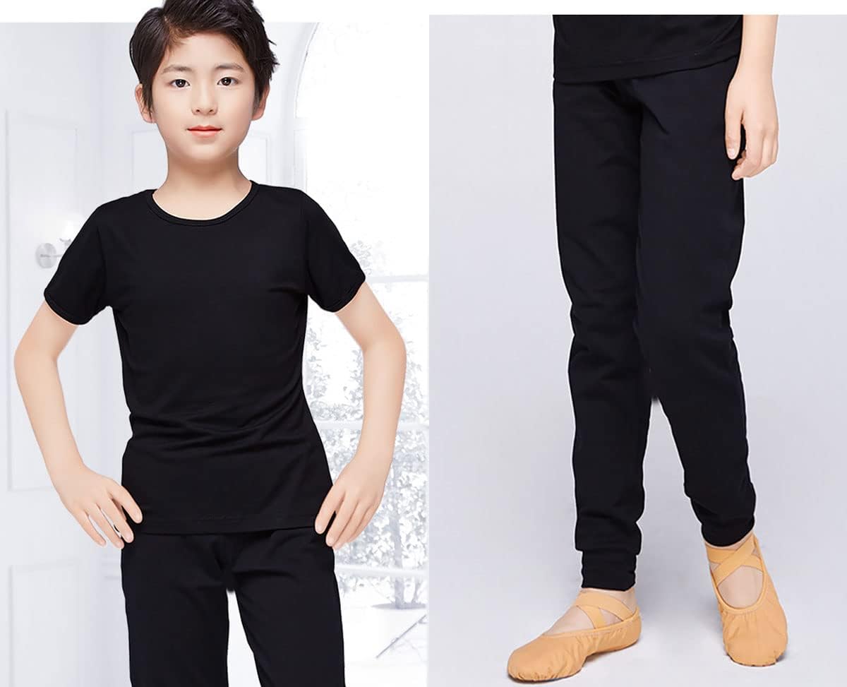 Naber Kids Boys Elastic Waist Dance Sweatpants