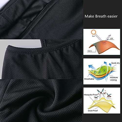 Adjustable Face Mask for UV Protection and Wind Resistance Balaclava Style