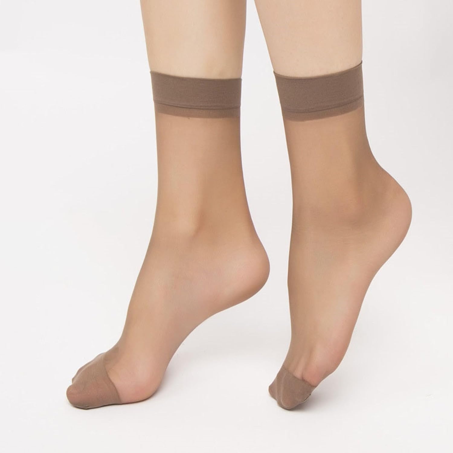 GIERIDUC No Show Crew Socks for Women Gym Running Nylon