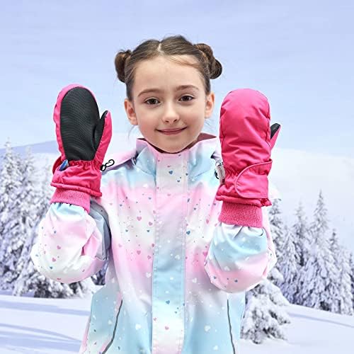 SimpliKids Winter Ski Mittens for Kids