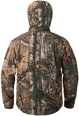 NAVEKULL Silent Hunting Clothes for Men Soft Shell Outdoor Jacket
