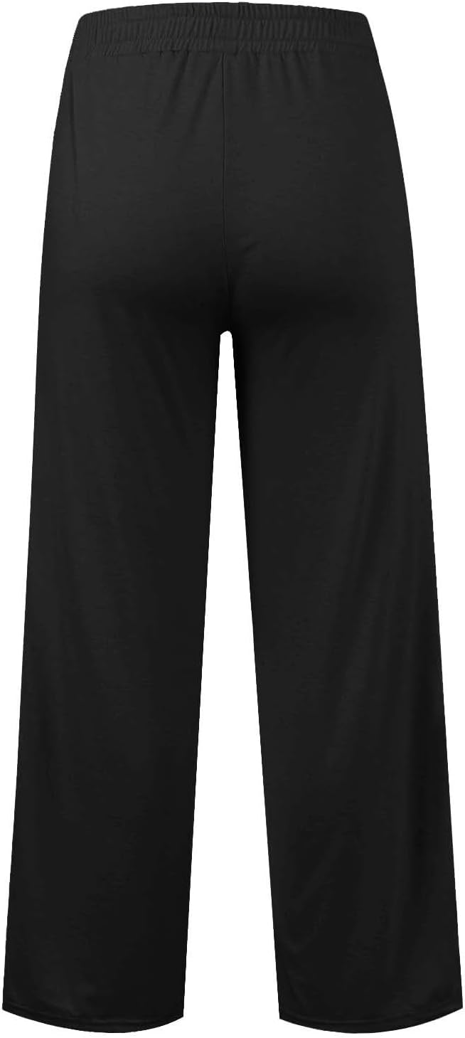 Comfortable High Waist Jogger Sweatpants for Girls Kids
