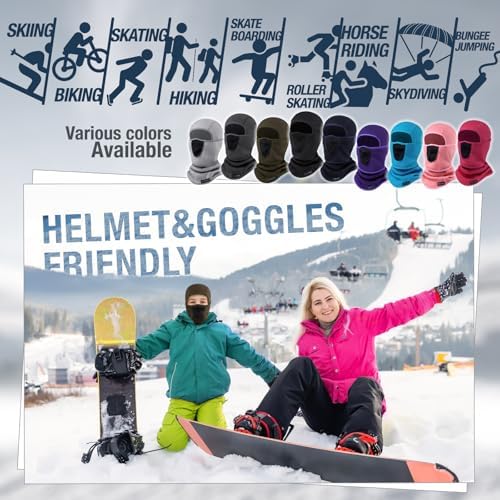 Kids Balaclava Windproof Ski Mask