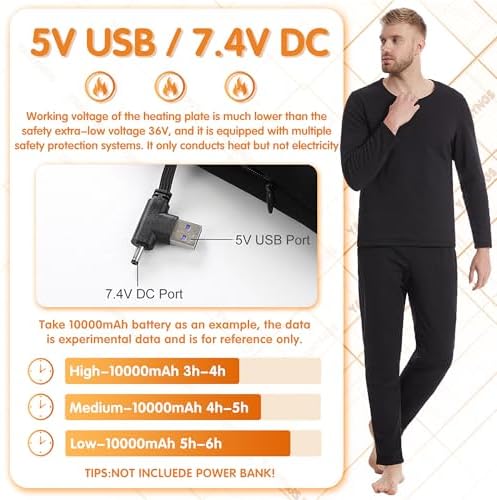 14 Heating Zones Heating Pants