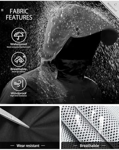 iCreek Eco-Friendly Waterproof jacket and pants 2 in 1 Set