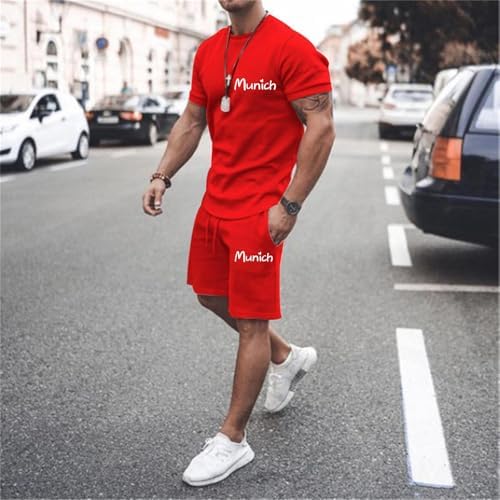 Mens Two-Piece Summer Outfits Set