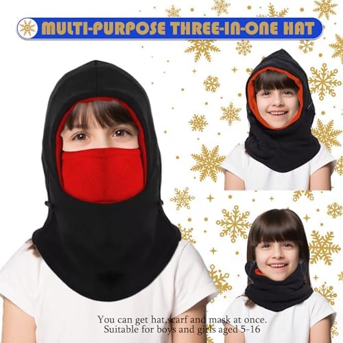 KANCOKIT Kids Winter Balaclava with Mask