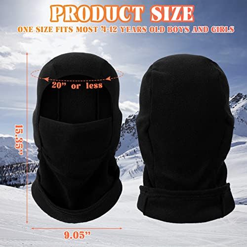 Retisee 6 Pcs Kids Balaclava FaceWarmers for Winter