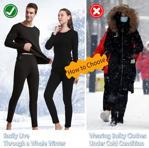 Experience Warmth with YANYNGS Electric Heating Underwear