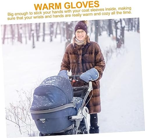 Thick Winter Gloves Cozy Warm for MenWomenBoys in Windy Snowy Conditions