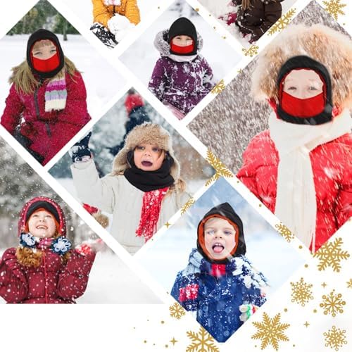 KANCOKIT Kids Winter Balaclava with Mask