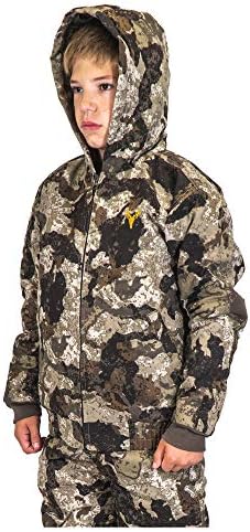 HOT SHOT Insulated Camo Hunting Jacket for Boys