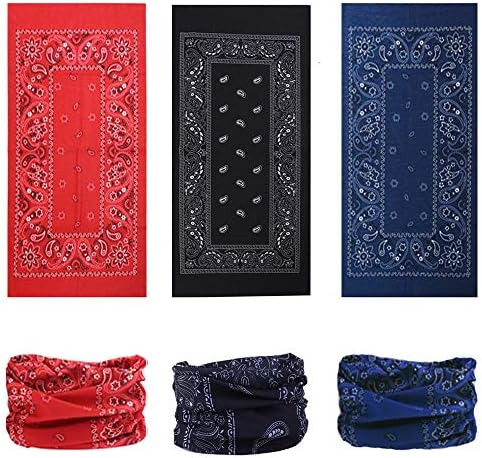 25x48cm neck gaiter headband for Face Mask More
