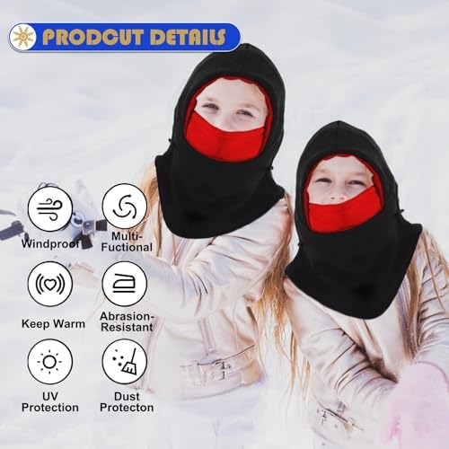 KANCOKIT Kids Winter Balaclava with Mask